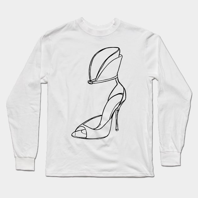 Women shoes Long Sleeve T-Shirt by Svetlana Pelin